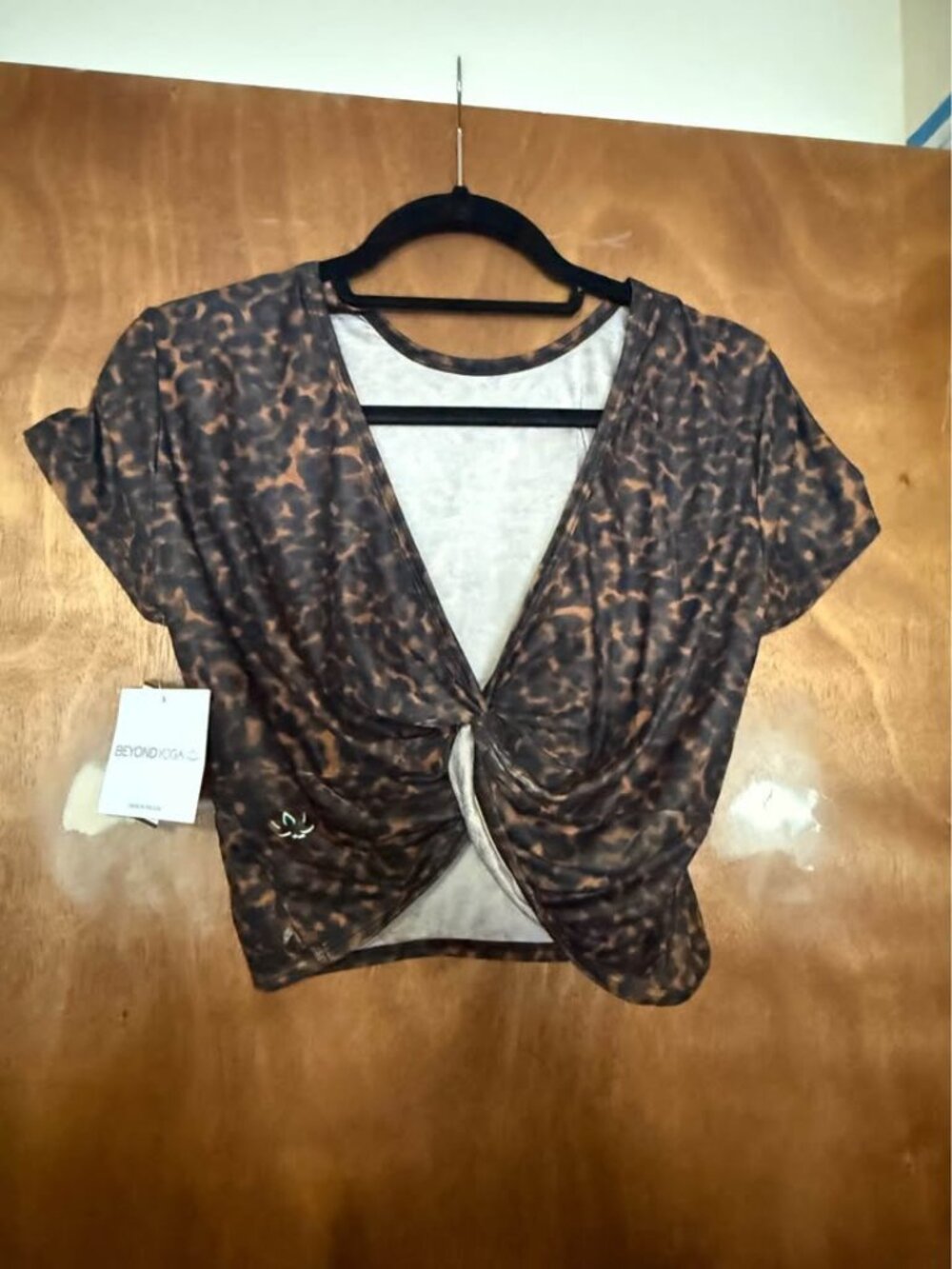 Beyond Yoga Crossback Crop T-shirt